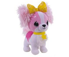 Jemini - 023702 MAGIC KISS Chien Magique en Peluche à Fonctions interactives +/- 25 cm Rose