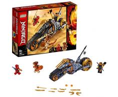 LEGO®-NINJAGO® La moto tout-terrain de Cole Jeu pour Enfant 8 Ans et Plus, Briques de Construction Garçon et Fille, 212 Pièces 70672