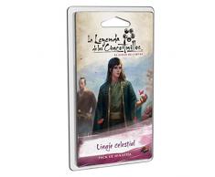 Fantasy Flight Games L5C22ES Parure de lit avec 5 Anneaux LCG Bleu Ciel