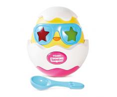 TOMY Toomies - Jouet Musical Mon Poussin MusiCool Blanc E72816, Jouet Sonore Bébé, Jeu Interactif et Éducatif, Jouet Premier Age, Jouet Éveil pour Bébé de 18 mois+