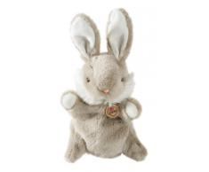 Heinrich Bauer - 11802 - Marionnette à Main Lièvre en Peluche - Gris