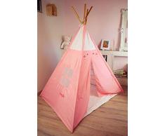 Corolle- Tente tipi Grand Format-Tapis Amovible-Darpèje-CCOR002-T, CCOR002-T, Rose