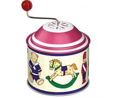 Bolz 52765 Victorian Boîte à musique Orgel Boîte de tournage en métal avec mélodie Le printemps, 18 m+, 10,5 x 7,5 cm multicolore - version allemande