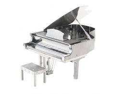 Metal Earth - 5061080 - Maquette 3D - Musique - Piano À Queue - 7,5 x 5,9 x 6,8 cm - 2 pièces