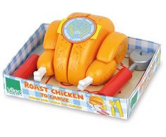 Vilac - 6304 - Jeu DImitation - Cuisine - Le Poulet Rôti À Découper