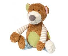Enfant Mixte Peluche Ours Patchwork Green