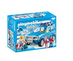Playmobil-4x4 avec Coffre de Toit, 9281