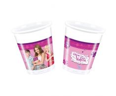 Gobelets Violetta© x8 - Disney - Taille Unique