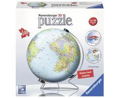 Ravensburger Puzzle en 3D, Globe terrestre, 540 pièces
