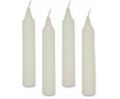 Mini Bougies, blanches lot de 36