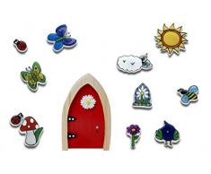 The Irish Fairy Door Company Fd554455 Décoration Murale Paillettes Autocollant