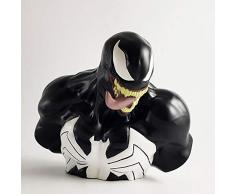 Sémic- Marvel Buste Tirelire Venom Deluxe, BBSM011, Noir