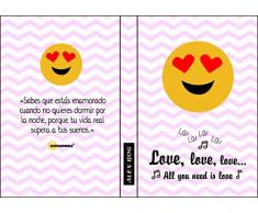 ROYMART Cahier à CIN Gomme A6 et Message (hs-321)