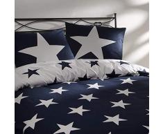 Daydream Stars Housse de Couette Lits-Jumeaux, 59411U, Marine