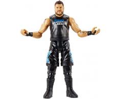Wwe Figurine Articulée de Catch, Kevin Owens 17 Cm en Tenue de Combat, Jouet pour Enfant, Gcb62