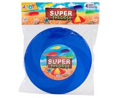 Globo Jouets Globo – Détecteur 26 cm 4 Couleur dété Frisbee