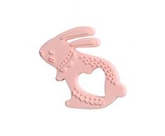 Manhattan Toy- Lapin Anneau de Dentition en Silicone, 334650, Multi