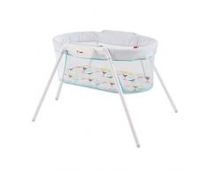 Fisher-Price lit pliable et transportable avec vibrations pour apaiser bébé, sac de rangement inclus, dès la Naissance, GBR67