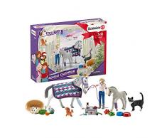 Schleich- playset Calendrier de l’Avent Horse Club 2020, 98269, Multicolore