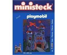 Playmobil 32704 - Ministeck Château du Dragon avec Le Dragon Environ 3 200 pièces