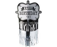 Amscan International 281671 Tableau Noir Anniversaire kit de décoration de Table