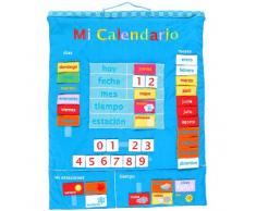 Fiesta Crafts - W-0124s - Panneaux Déveil - Mon Calendrier en Espagnol