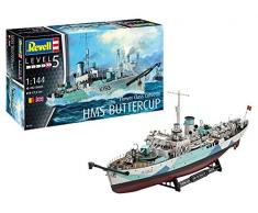 Revell- Flower CLAS Corvette HMS Buttercup Maquette Bateau, 05158