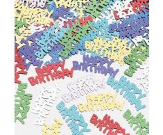 Gifts 4 All Occasions Limited SHATCHI-181 Confettis de table Happy Birthday 14 g