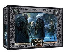 CoolMiniOrNot CMNSIF309 Ice and Fire A Song of Ice & Fire: Miniatures de Table Game Nights Watch Heroes I Expansion Couleurs mélangées