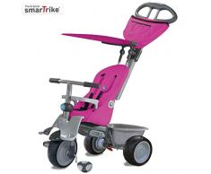 Smart Trike Tricycle pour Enfant Recliner Rouge, 1911200