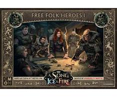CoolMiniOrNot CMNSIF409 Ice and Fire A Song of Ice & Fire Figurine de Table Miniatures Folk Heroes I Couleurs mélangées