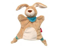 sigikid, Fille et Garçon, Marionnette à Main Chiffon Lapin, Beige, 41953