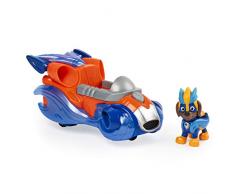 La Pat Patrouille - 6056876 - Véhicule + Figurine Mighty Pups Charged Up - Zuma - Voiture Paw Patrol - Jeu jouet enfant