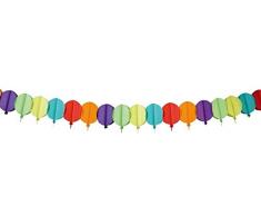 Folat Guirlande Papier Ballon Multicolore-6 m, 07918
