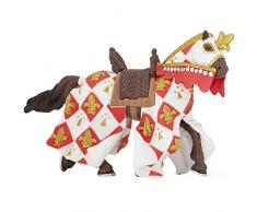 Papo - 39789 - Figurine - Cheval - Fleur De Lys - Blanc