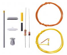 Viessmann Quai 6626 – N Kit Lampe de Travail LED, Blanc