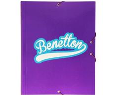 Benetton 511551069 Classeur en Carton 12 Compartiments