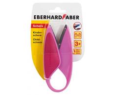 Eberhard Faber 579928 Ciseaux pour Enfants gauchers et droitiers Idéal pour Couper et bricoler avec Petits Enfants Rose