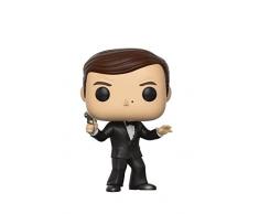 Funko Figurines Pop Vinyle: James Bond: Roger Moore, 24701, Multi-Colored