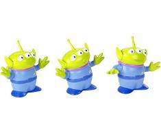 Disney Pixar Toy Story 4, 3 figurines articulées Aliens de 11 cm, jouet pour enfant, GHY67