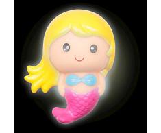 Tobar 29651 Lampe de Bain en Forme de sirène mélangée