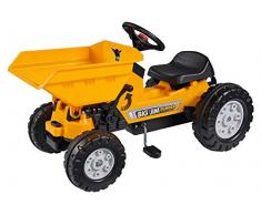 BIG Jim-Dumper Vélo de Jeu pour Enfant 3 Positions Siège réglable en Plastique résistant aux intempéries Volant à Rayons avec klaxon réglable pour Enfants à partir de 3 Ans