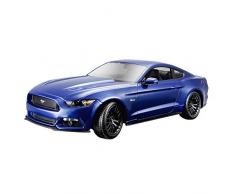 BBurago Maisto France - M31197 - Véhicule miniature - Ford Mustang GT 2015 - Échelle 1/18 - Couleur aléatoire