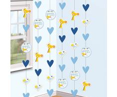 amscan 9901960 sur Votre baptême Jour Bleu Guirlande Décorations 2 m