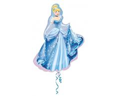 AEC - BA22044 - Déguisement - Ballon Cendrillon Supershape - Taille XL - 71 x 84 cm