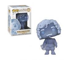 Funko- Figurines Pop Vinyl: Harry Potter: Nearly Headless Nick (Blue Trans) Collectible Figure, 30034, Multicolour
