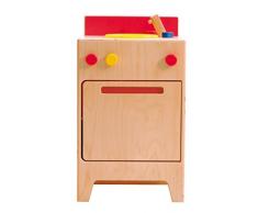 Raffetto 051 N 40 x 31 x 60/68 cm Naturel Lavabo Modèle Jouet