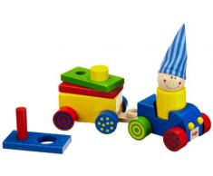 Haba - 1214 - Jouet en Bois - Bloc de Construction - Le Camion du Lutin