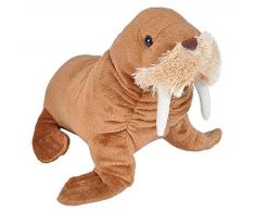 Wild Republic- Peluche Morse, Cuddlekins Mini doudouier, Cadeaux pour Enfants, 20 cm, 22465, Multicolore
