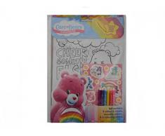 Anker Care Bears Colouring Set Childrens Activity Stickers Party Favour Gift